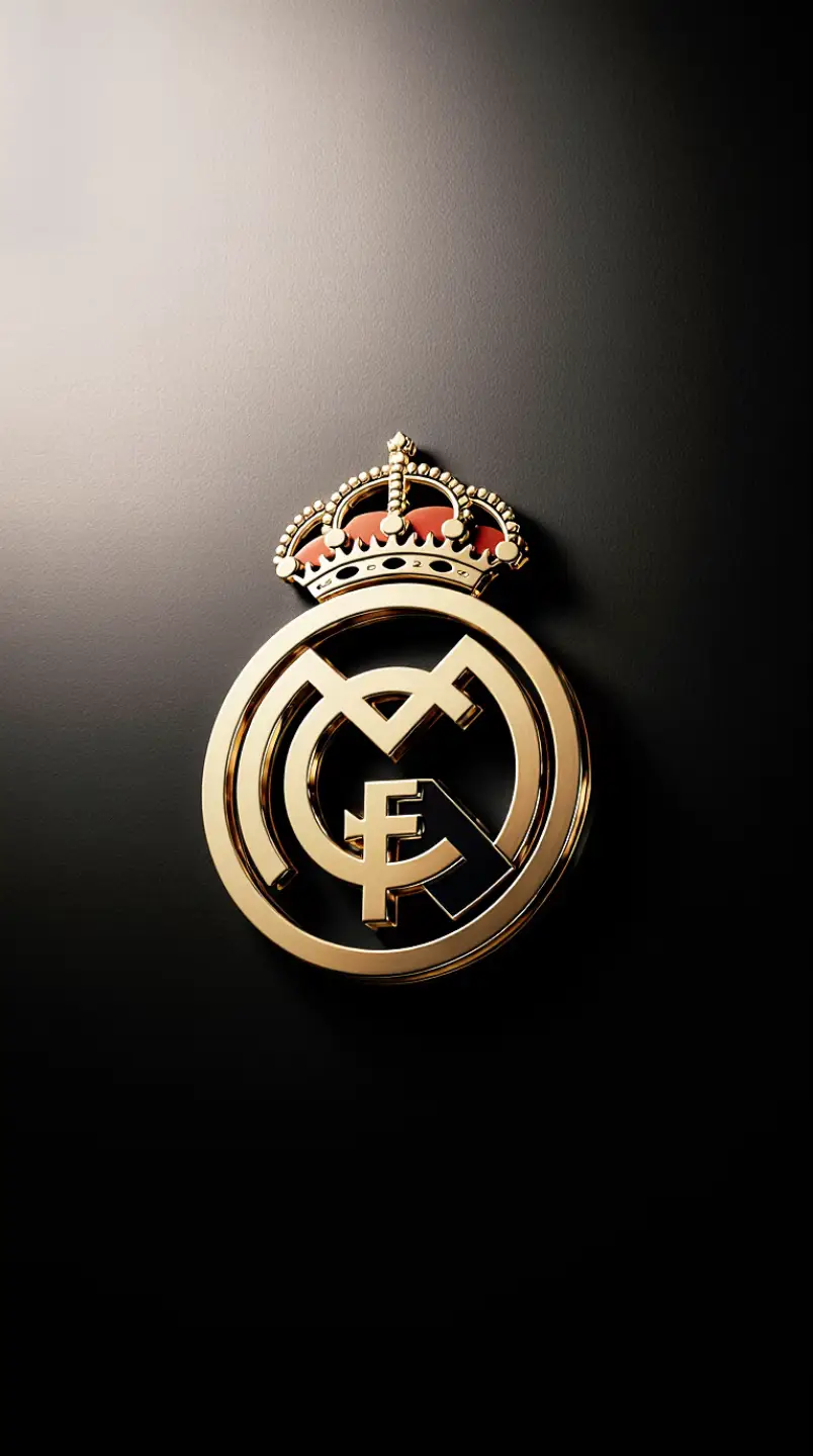 #fyp #wallpaper #realmadrid #gold #black 