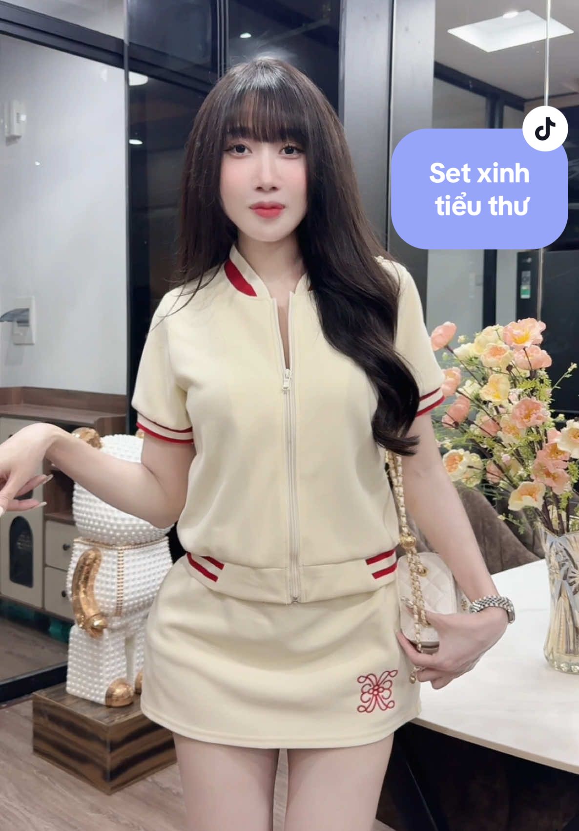 Set xinh mặc vừa tiểu thư vừa năng động í , lên phom xinh mê #setboxinh #setbonu #sethottrend #setaochanvay #xh 