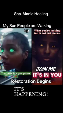 Rise up, Melanated People. The Earth remembers you. The ancestors are speaking your name. Do not forget who you are or where you come from — your blood carries the wisdom of kings, queens, healers, and builders of nations. It is time for restoration. It is time for rebirth. Claim your birthright — your power, your heritage, your divine inheritance that was taken and hidden from you. We are the children of the Sun, the keepers of sacred fire. We are not lost — we are awakening. The drums of our ancestors beat once again, calling us to rise, to heal, to unite, and to create a new world rooted in truth and balance. Stand tall in your light. The time is now. 🌞🔥🌿 #ShaManicHealing #sunchildrenriseup#melanatedpeopleofpower #restoration