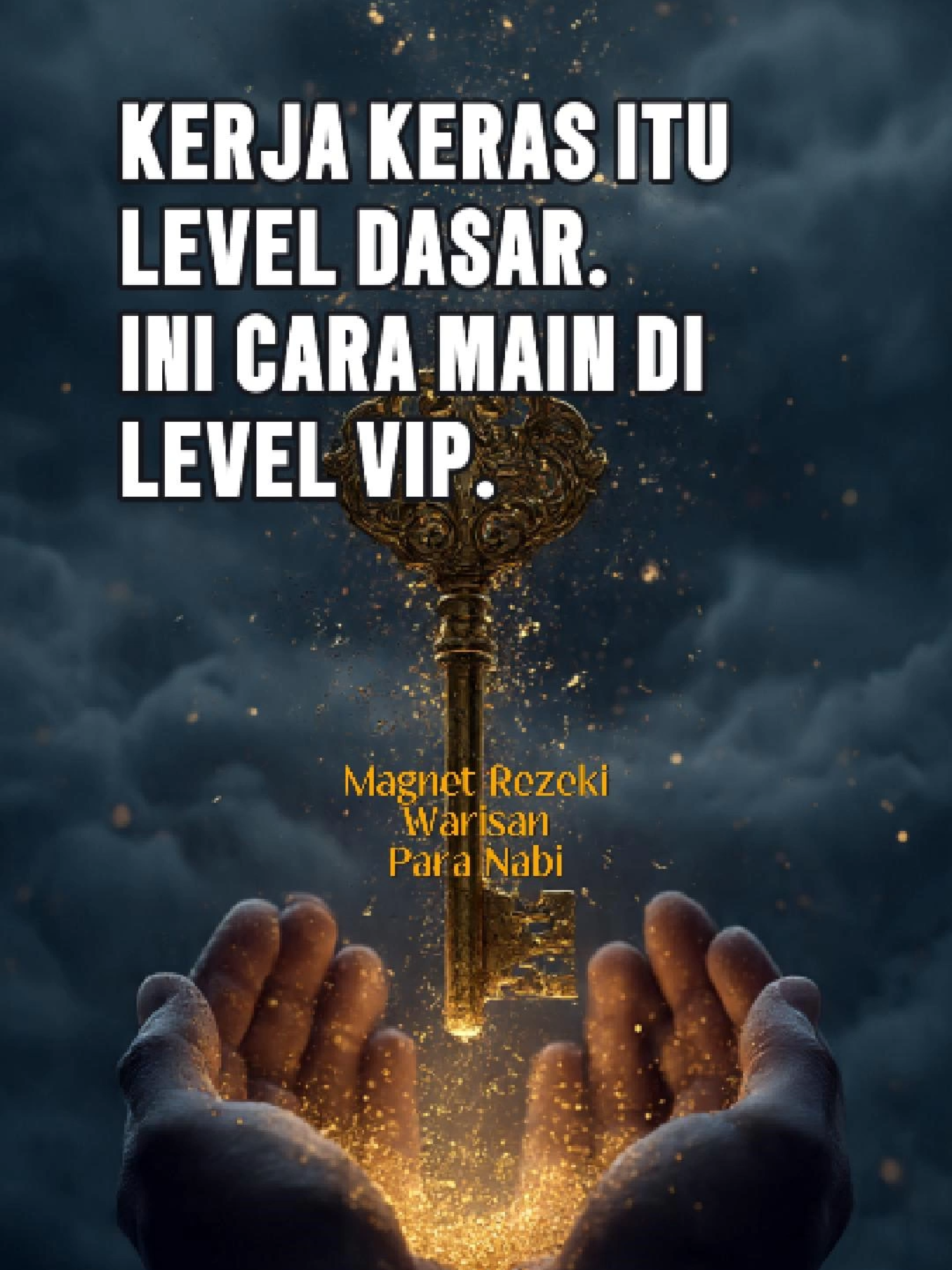 KERJA KERAS ITU LEVEL DASAR. INI CARA MAIN DI LEVEL VIP. Ada 'Kode Akses' Langit untuk rezeki level VIP. Nabi Nuh pernah membocorkannya. Jangan mau main di level dasar terus #rezeki #amalanrezeki #magnetrezeki #bukuamalan
