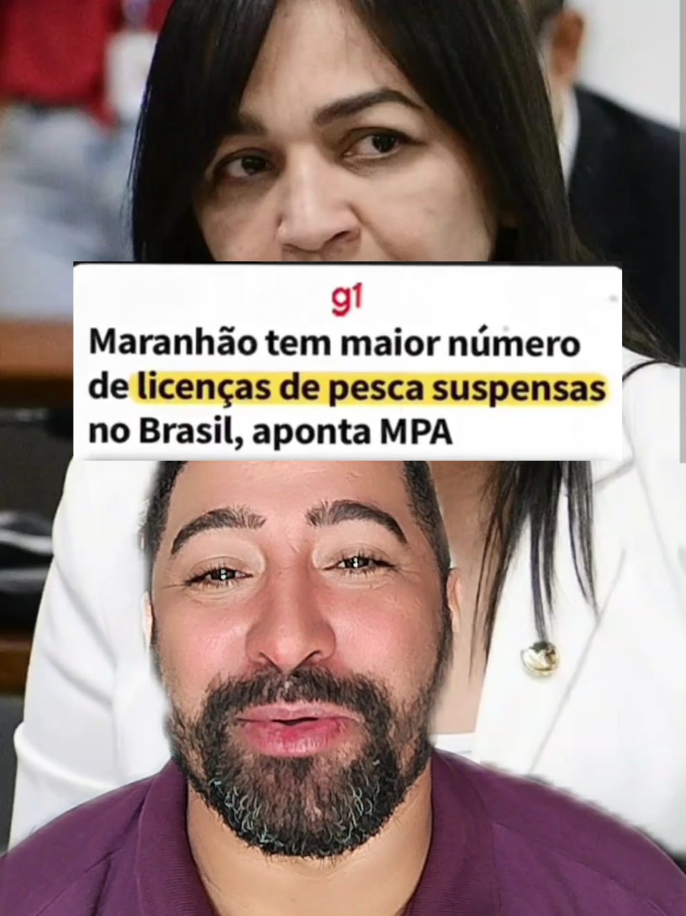 #politicabrasil #politica irmã de eliziane Gama liberou mais de 100.000 licença de pescadores irregular...