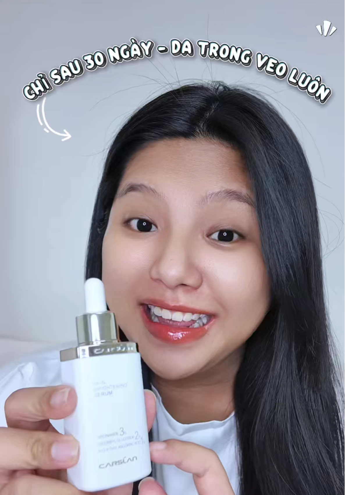 Dưỡng sáng mỗi ngày, để da tự nói😉 #tinhchatduongsangCarslan #Carslan7ngaysangda #Carslan #duongsangda #carslanserumbrightening 