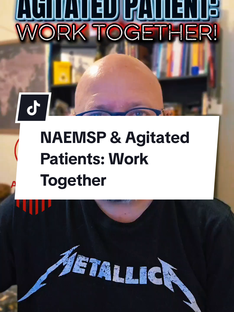Even without introducing the concept of an agitated patient there are already tensions with our interactions with Law Enforcement (