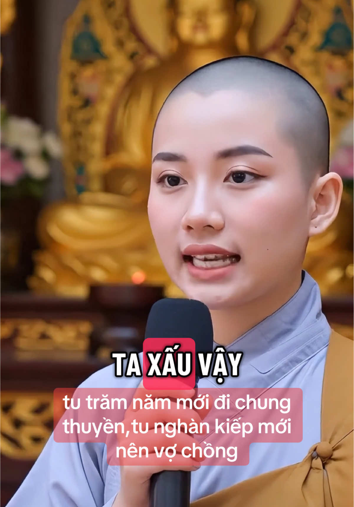tu trăm năm mới đi chung thuyền,tu nghàn kiếp mới nên vợ chồng,giữa biển trời bao la gặp được nhau,nhất định là duyên nợ. Vì vậy... #phatphap #adidaphat #chudaibi #nammoadidaphat #nhanqua 