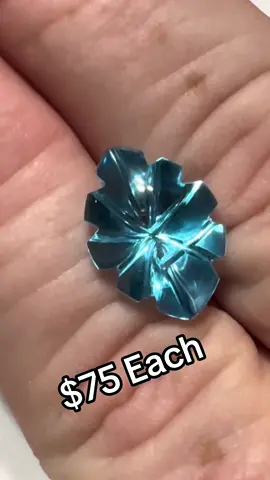 Fantasy cut natural topaz 10 ct each #topaz #fantasycutgems #fantasycuttopaz #gemstonesale #bryantgems 