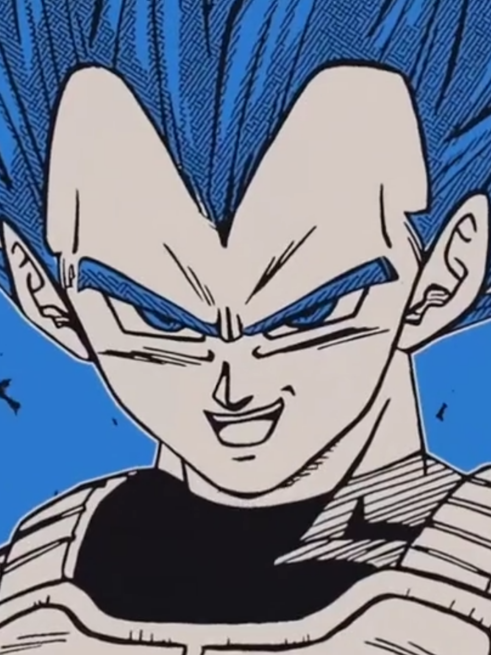 bro got Vegeta's hair || first Dragon ball and vegeta edit)  #edit #dragonball #vegeta #dontflop #fyp 