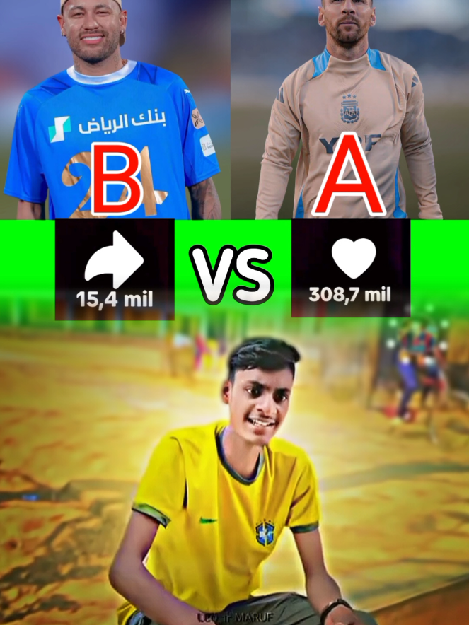 @আশিক প্রোফাইল লাভ দেখতে চাই ## আজকে দেখি ব্রাজিলের সাপোর্টার কত আছে পারলে আর্জেন্টিনাকে হারিয়ে দেখাও চ্যালেঞ্জ রইল##