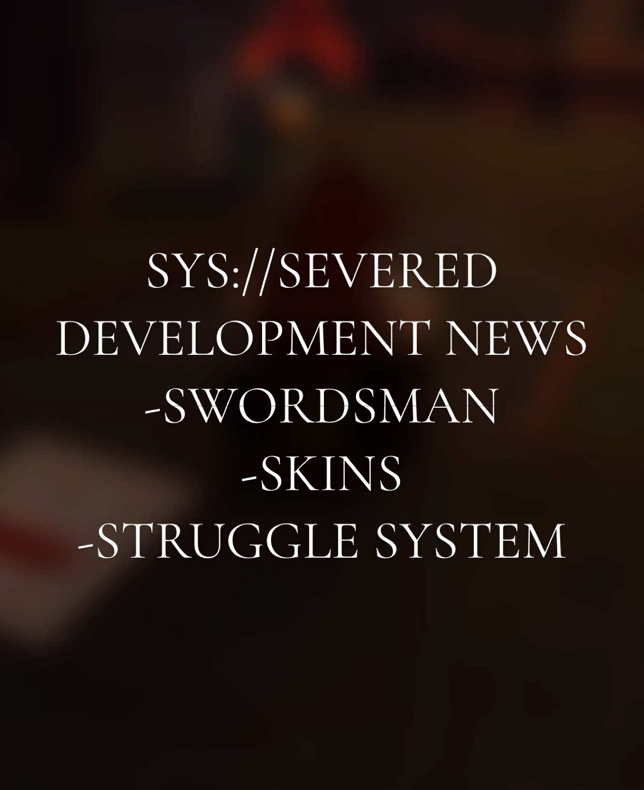 SYS://SEVERED is an upcoming roblox game based on games like Vampire Hunters 2! — Development streams showcased some gameplay and some customization options along with the moveset for headless swordsman — Follow the development in their server; discord.gg/severed . . . #systemsevered #roblox #vampirehunters2 #videogame #development