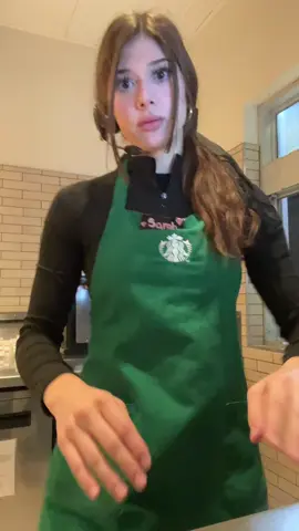 🎀dancydance at workie🎀 #fyppp #partiii #fitcheck #starbucksbarista #dancydance