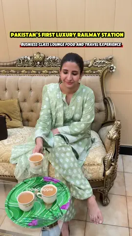 Pakistan luxury train business lounge 😍🔥#fyp #travel #viral #tiktok #foryou 