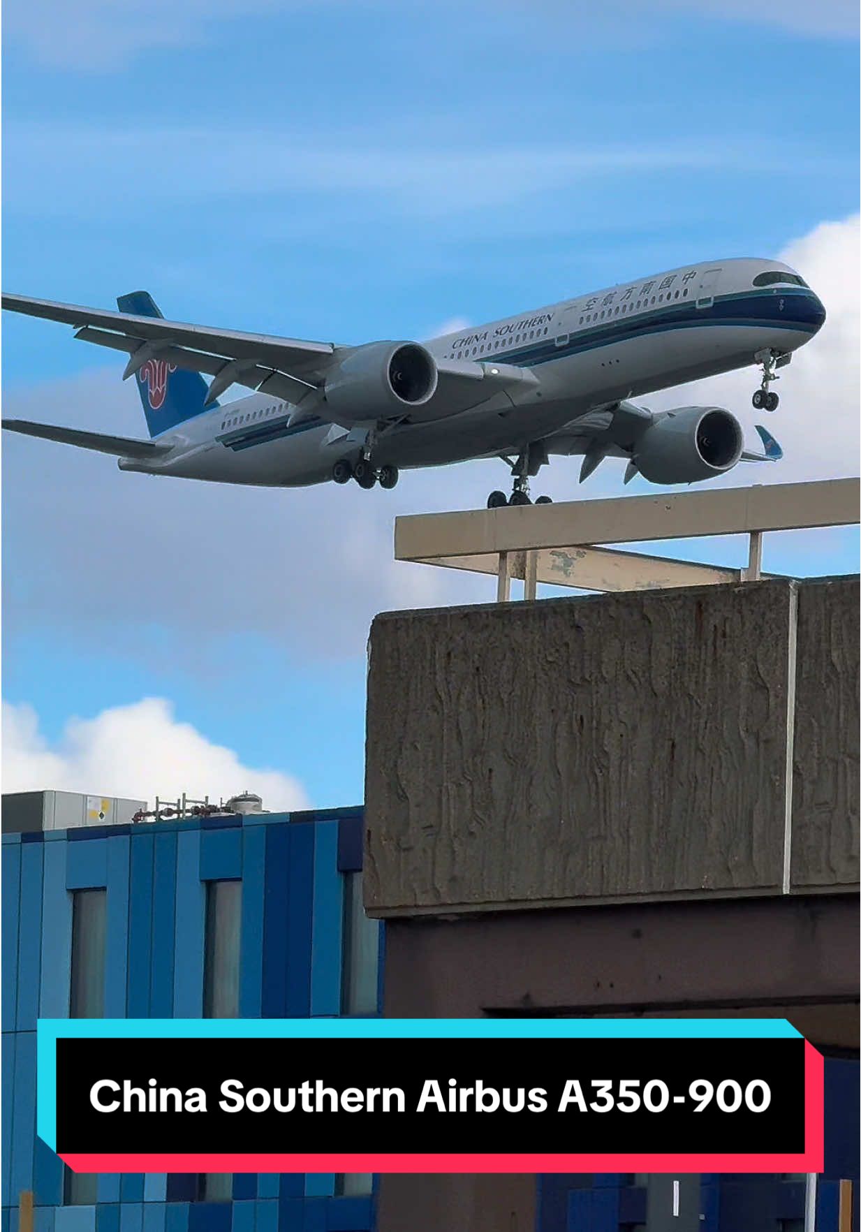 China Southern Airbus A350-900 ✈️🔥 #airbus #aviation #planespotting #airplane #fyp 