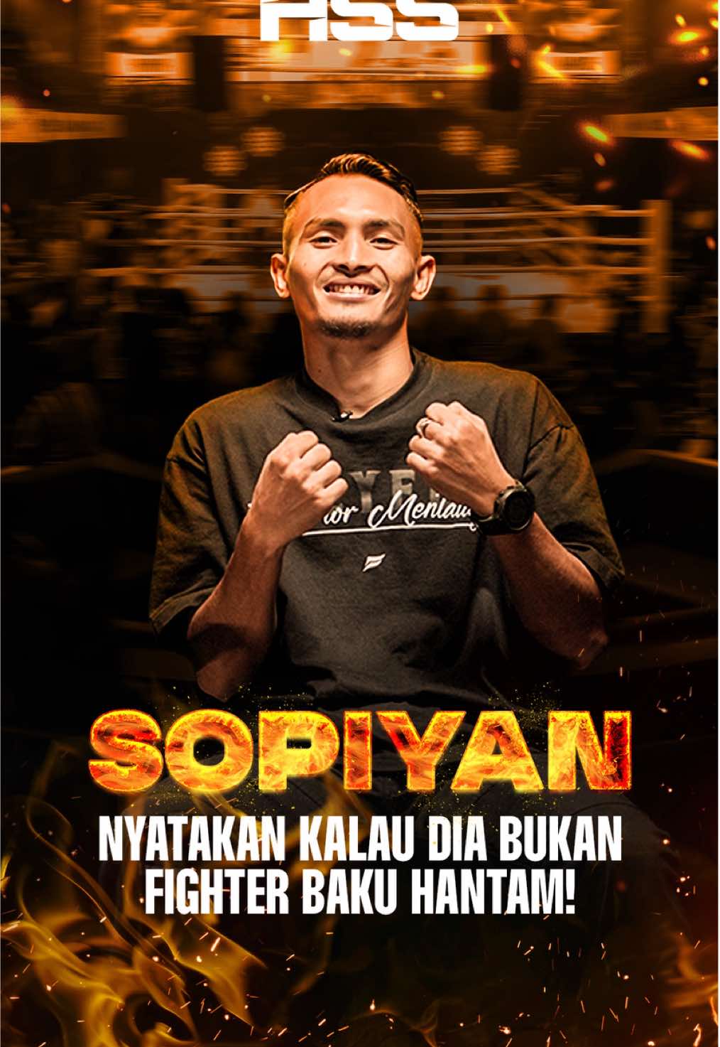 Pernyataan tegas dari Ahmad Sopiyan mengatakan bahwa dia bukan fighter Baku Hantam!! Apakah dia akan mewakili kubu HSS??  #holywingssportshow #holywingssportnight