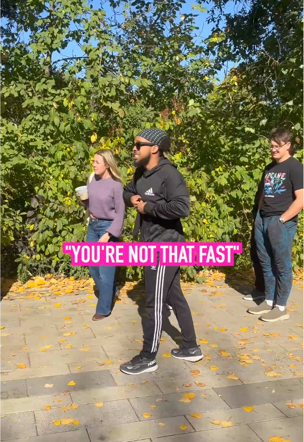 I had the crowd doubting me 😭 #Running #challenge #fyp 