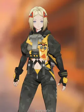 Anamanaguchi Miku Trigger💛🖤 #zenlesszonezero #zzz #mmd #triggerzzs #miku 