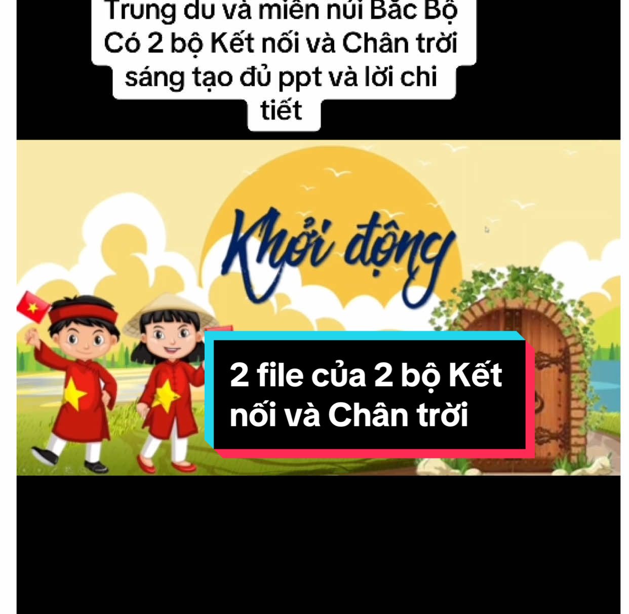 Lịch sử địa lí: bài 6: Một số nét văn hoá ở Trung du và miền núi Bắc Bộ( tiết 1). Em có 2 bài của 2 bộ sách Kết nối tri thức và Chân trời sáng tạo. #giaovien #quynhhoagvth #giaoviensangtao #ketnoitrithucvoicuocsong #ungdungaivaodayhoc #chuyende #giaovientieuhoc #chantroisangtao 