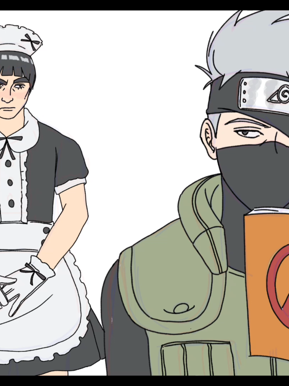 Nói ít hiểu nhiều, vậy nha. credit idea :@ramenfreak #fypシ゚ #kakashi  #naruto #maitogai #kakagai 