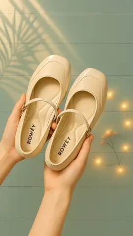 Rowey Sepatu New Arrival Korea Flat Shoes Wanita Korea Azuki #sepatuwanita #ootdfashion 