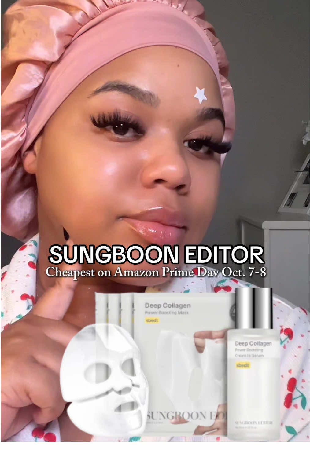 Been seeing this serum everywhere 👀✨ had to try it myself — and y’all… my skin is glowinggg! 😭💖 Serum: $38 → under $20 only on Prime Big Deal Days 💧 Mask: $33 → under $15 only on Prime Big Deal Days 🫶🏽 @SUNGBOONEDITOR_US 📌 #sungbooneditor #fillerserum #amazonprimeday #glassskin #collagenmask 