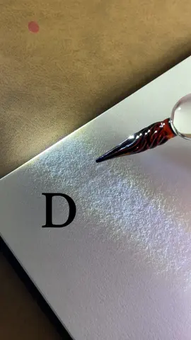 How to sign the letter D? 