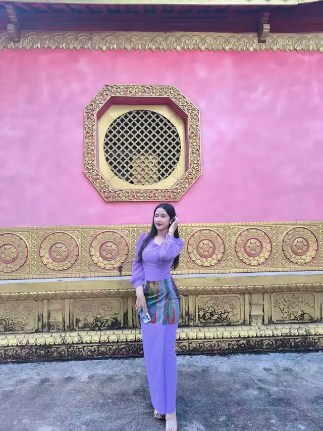 #tiktokmyanmar #ရှမ်းမလေး💗💗🥀🇱🇹 လပြည့်နေ့မှာကုသိုလ်သွားယူခဲ့🥰💜