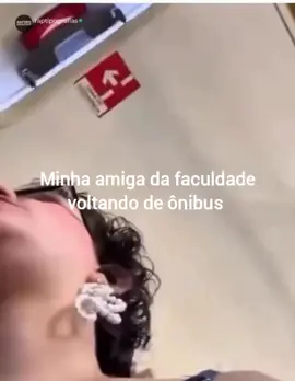 Minha amiga da faculdade voltando de ônibus #usp #uepa #universidade #Cop30 #ufpa 