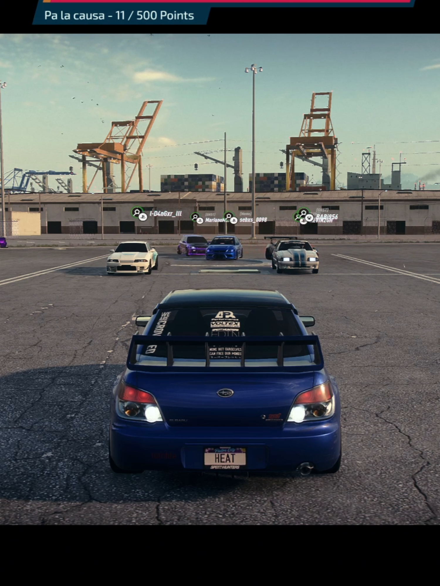 Piques piques con la Crew 🔥  #nfsheat #needforspeed #cars ##paratii ##nephewcr