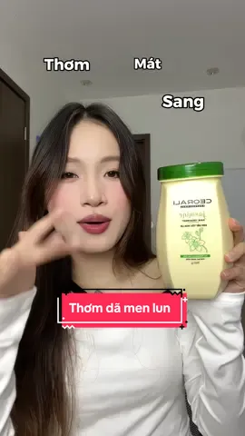 Ủ tóc thơm lâu nè các bà #kemutoc #kemutochoalai #duongtoc #hahayho #chamsoctoc 