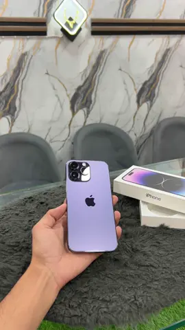 iPhone 14 pro max - 512gb - non pta - 100 bh - waterpack 9.9/10 - with box Price:-180k Contact:-03338421748 #foryou #fyp #foryoupage #trending 