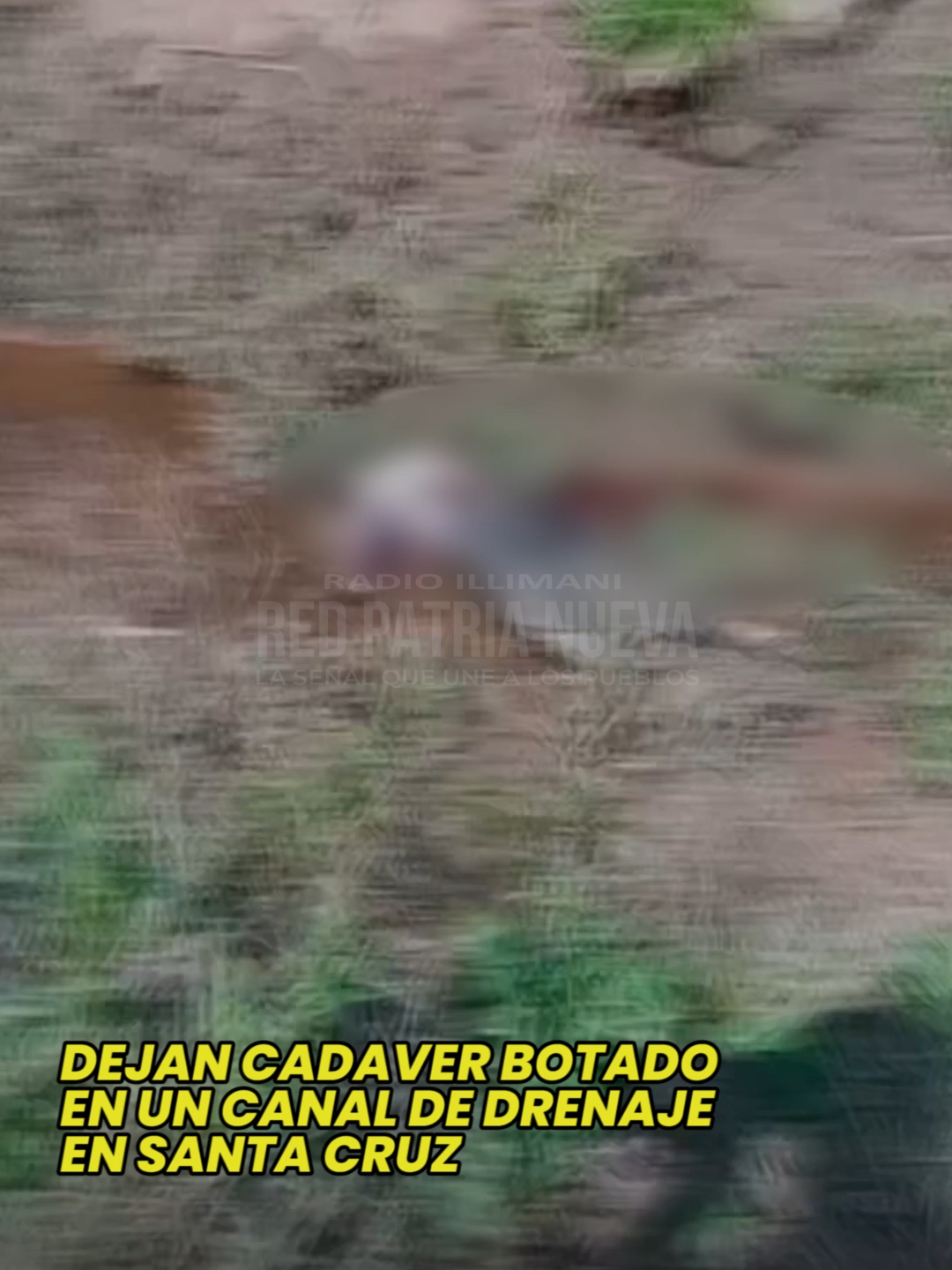 HALLAN EL CUERPO DE UN HOMBRE EN UN CANAL DE LA VILLA 1RO DE MAYO #CADAVER #crimen #canal #drenaje