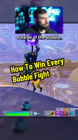 How To Win Every Bubble Fight 🫧 | #fortnite #fortniteclips #gaming 
