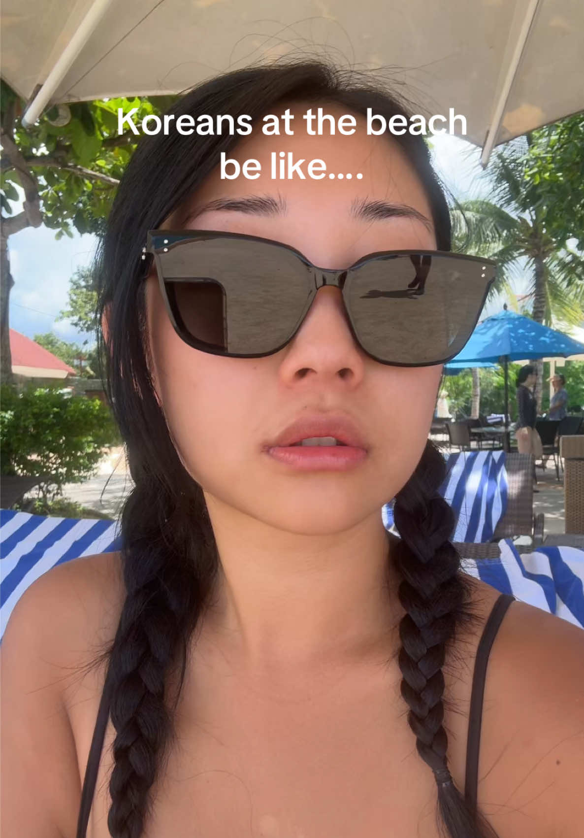 I dont understand  #Korean #koreans #beach #fyp #why 