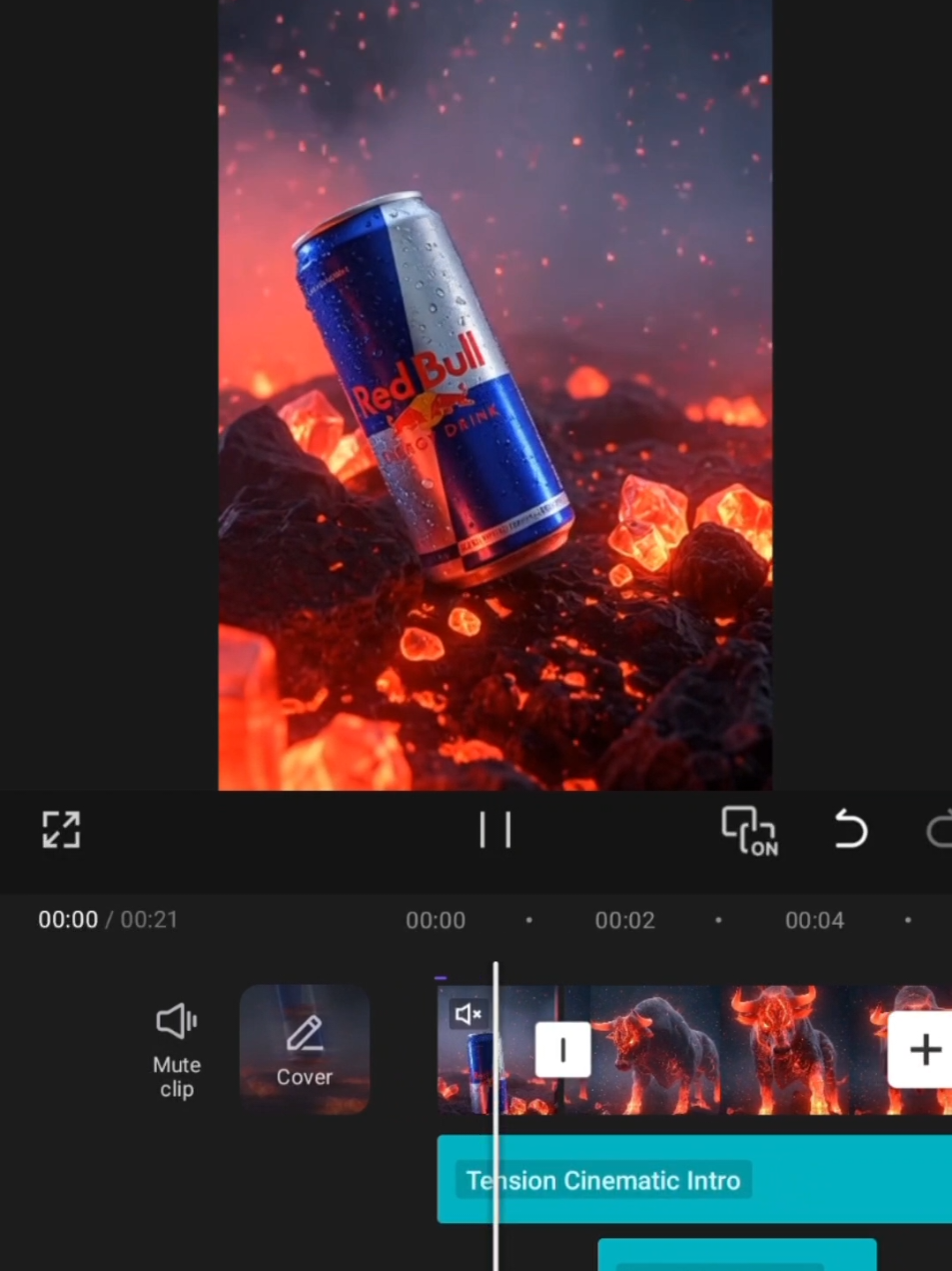 I made this with AI.  #rebull @Red Bull #oderatech 