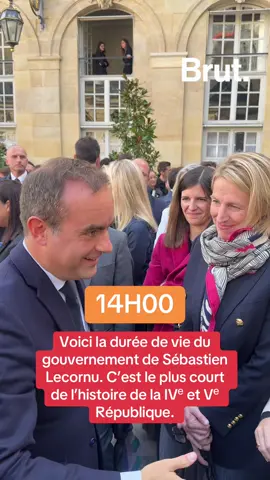 C’est le plus court de l’histoire de la IVᵉ et Vᵉ République.