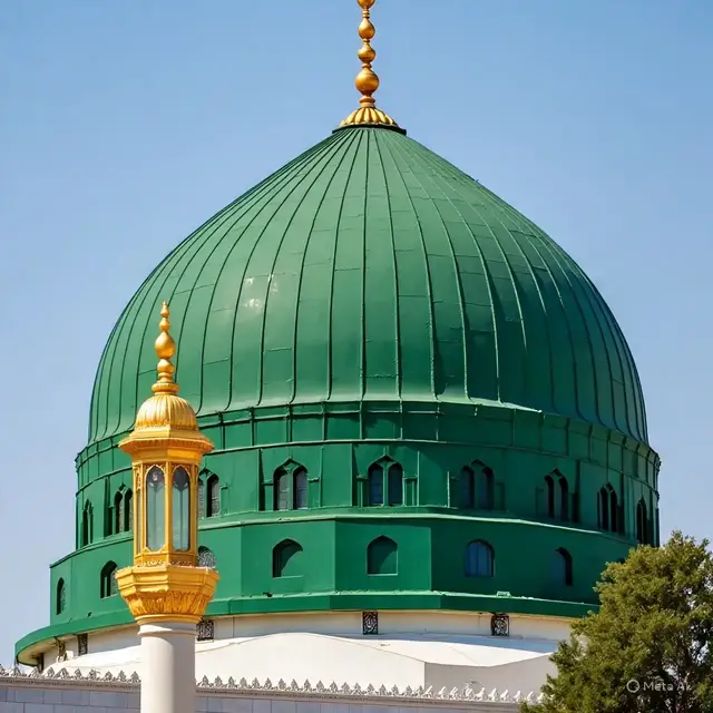 madinah munawra Madinah, the City of the Prophet, shines bright A beacon of faith, where Islam's history takes flight The Masjid an-Nabawi, a mosque of grandeur and might Where the Prophet Muhammad's tomb is a sacred sight The city's streets are lined with date palms, green and tall A tranquil oasis, where faith and peace enthrall Madinah's rich history and heritage are palpable and realMadinah's rich history and heritage are palpable and real A place where Muslims from all over the world come to feel The city's warm hospitality and welcoming smile Make it a place of pilgrimage, worth traveling a long while #plztiktokteamdontunderviewmyvideos #foryoupage 