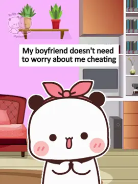 My bf doesn't have to worry about me cheating. #BubuandDuduUpdates #fyp #cutecouple #trending #funny 