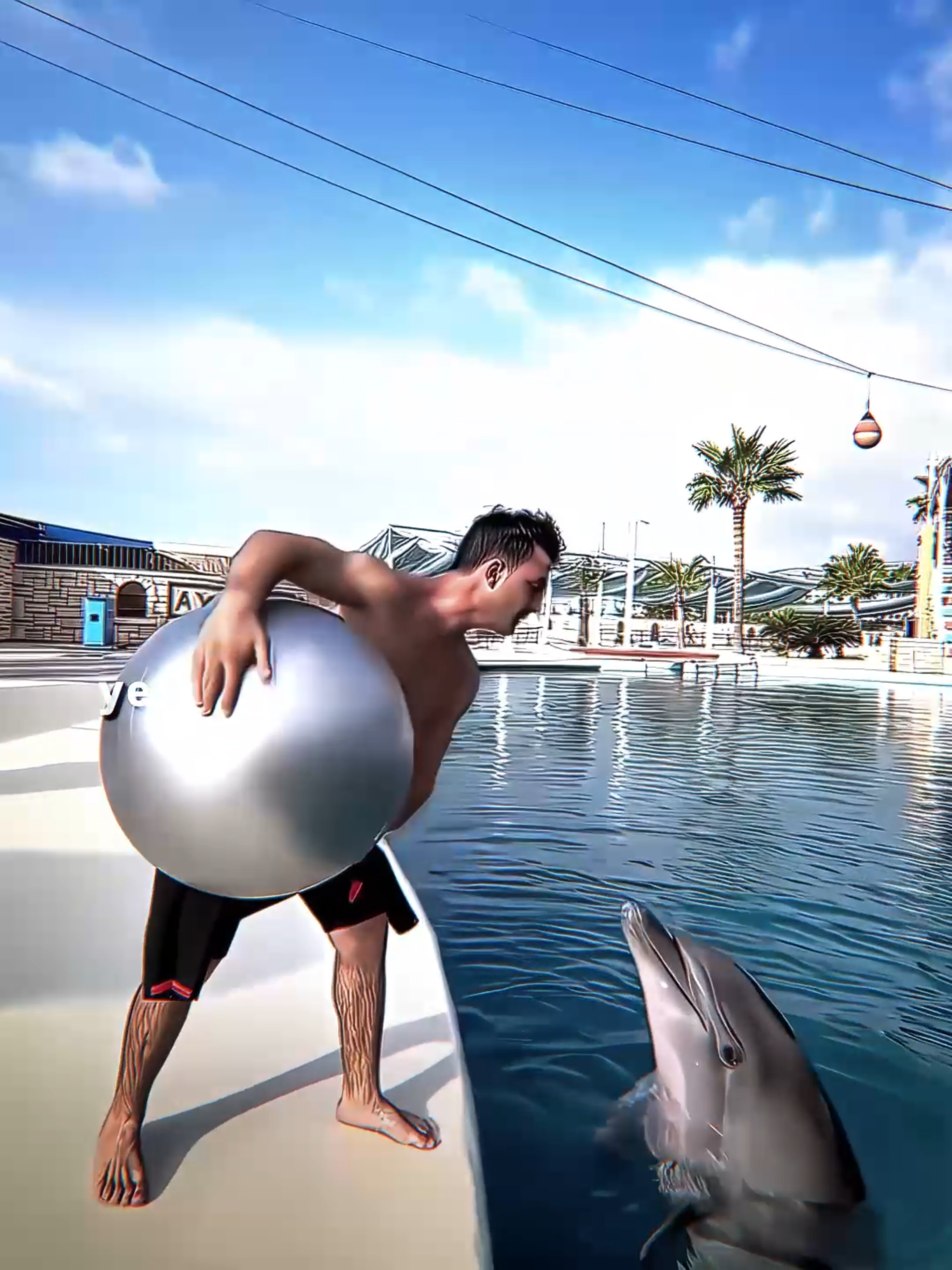 Dolphin Makes Ronaldo's Overhead Kick 🤯
