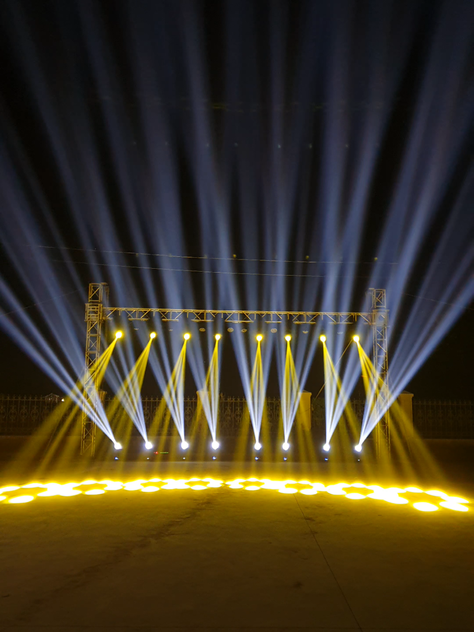 Beam ASV D-680 Ngoài trời ạ  độ sáng bóng 295w bao nét luôn ạ  #kingkong256a #densankhau #parled #combodensankhau #beam 