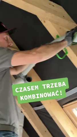 Instalator @FusionRekuperacja kreatywne podejście to podstawa! #rekuperacja #wentylacja_mechaniczna #nabudowie #budowadomu #instalacja 