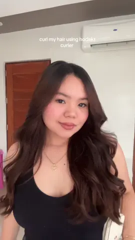 first time using an automatic hair curler, didn’t expect it to be this easy 😩💗 @hodekt_ph_official #fyp #hodekt #hodekthaircurler #haircurler #hodektph 