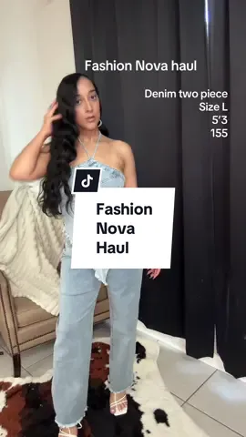 Fashion Nova Denim fits the best 😍