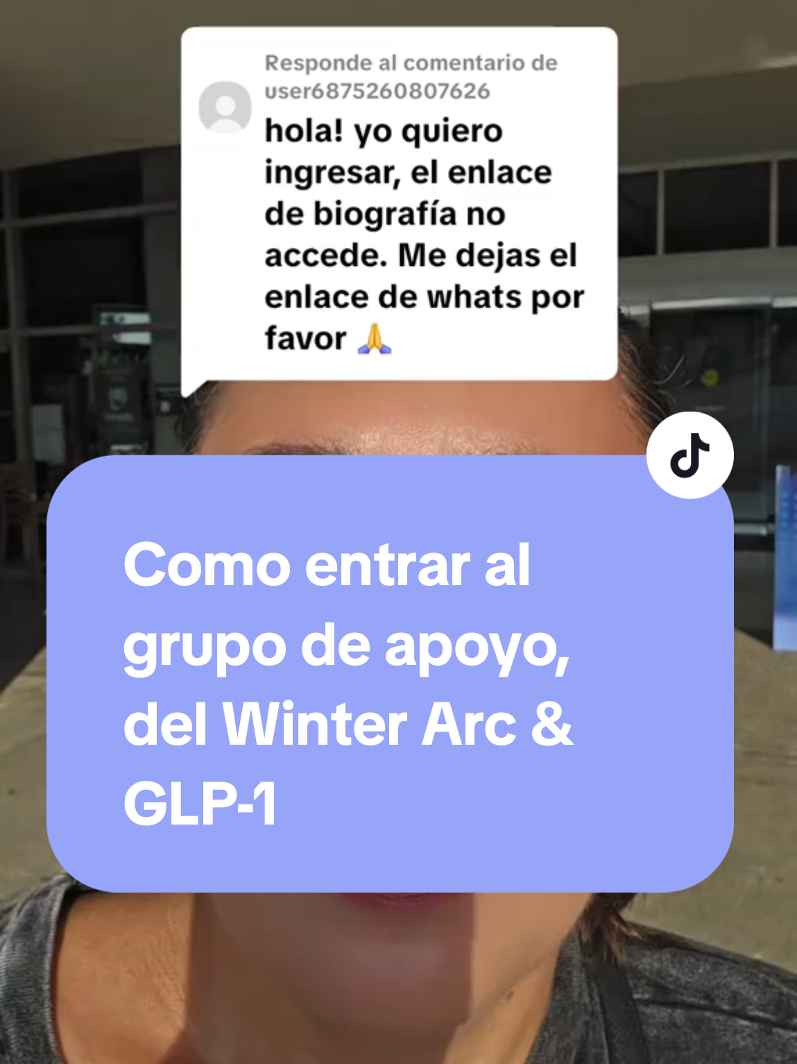 Respuesta a @user6875260807626 Como entrar al grupo de apoyo, del #winterarc #winterarcchallenge & #GLP1 