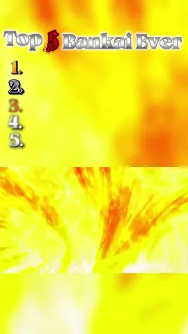 |Top 5 bankai ever| #anime #edit #bankai #bleach #rank #fyp #animeedit #top5 #edits 