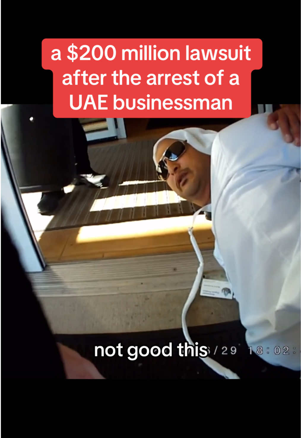 How did it all end? A UAE businessman was arrested by the police, and he filed a $200 million lawsuit. #truecrime #crimestory 