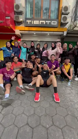 Akhirnya umat yang berhasil survive dari hari senin makin bertambah banyak🙏🏻 #pelarikalcer #monday #communityrun #runners