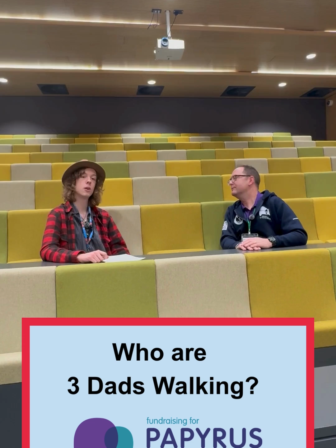 Who are Three Dads Walking? This inspiring group of Dads turned their personal losses into action, raising awareness for suicide prevention and mental health across the UK.  We’re honoured that Tim from Three Dads Walking will be joining our upcoming One College Walk for Papyrus. Together, let’s step up for hope, start conversations, and support each other. @papyrus_charity  #ThreeDadsWalking #Papyrus#cwa #college