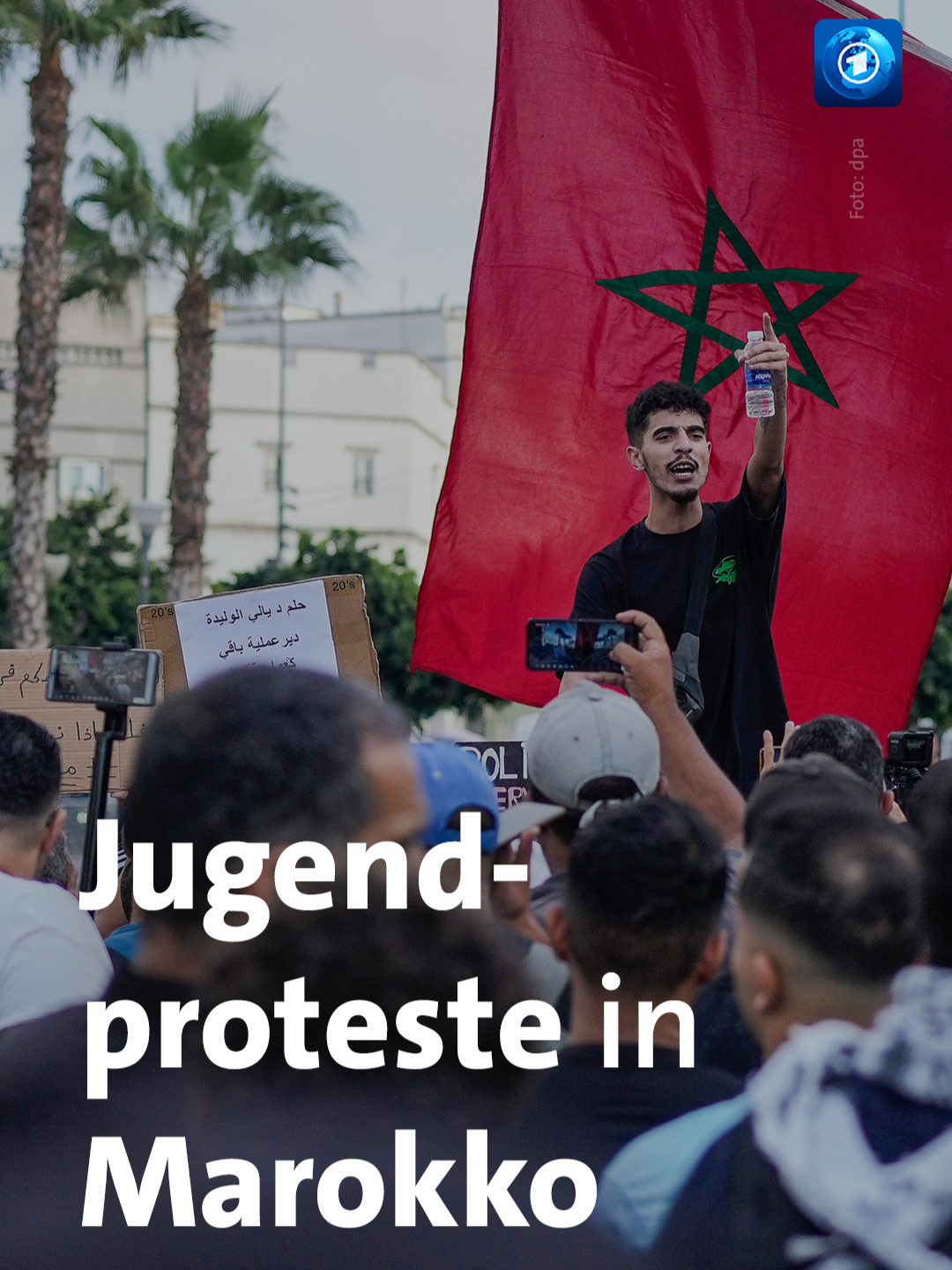 Heftige Proteste erschüttern Marokko. Aus Wut über soziale Ungleichheit, Korruption und die Politik des Ministerpräsidenten Akhannouch gehen vor allem junge Menschen auf die Straßen. An vielen Orten eskalierten die Demonstrationen. #tagesschau #nachrichten #marokko