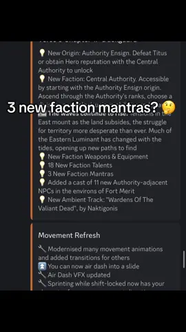 Or it could be a mantra for each weapon class which would be pretty embarassing #foryou #soulcrushing #guhuhhuh #roblox #deepwoken 