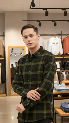 M231 Kemeja Pria Flannel Panja#Nyaman #pashionpria #kemejapria #viraltiktok #fypppppppooppp 