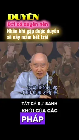 Tránh Ác Duyên : Nói nhân duyên sinh là đề cập đến sự sinh khởi (bao hàm cả trụ-hình thành, dị-thay đổi, diệt-đoạn diệt) của mọi sự vật hiện tượng trong tự nhiên theo tiến trình nhân-duyên-quả. Từ vũ trụ bao la, sơn hà đại địa cho đến cát bụi nguyên tử; từ các hiện tượng tự nhiên cho đến những hiện tượng xã hội… tất cả đều do nhân duyên mà sinh khởi và đoạn diệt. Nói thập nhị nhân duyên nghĩa là 12 nhân duyên hình thành nên tiến trình luân hồi sinh tử của chúng sinh. Do vô minh duyên hành, hành duyên thức, thức duyên danh sắc, danh sắc duyên lục nhập, lục nhập duyên xúc, xúc duyên thọ, thọ duyên ái, ái duyên thủ, thủ duyên hữu, hữu duyên sinh, sinh duyên lão tử sầu bi khổ ưu não. Chúng sinh luân hồi sinh tử triền miên trong lục đạo theo chu trình 12 nhân duyên này. Để giải thoát sinh tử, người tu tìm cách bẻ gãy, cắt đứt một mắt xích nhân duyên (thường là ái) thì tiến trình luân hồi chấm dứt. Nói vạn sự tùy duyên nghĩa là khi đã thấy rõ về quy luật nhân-duyên-quả và 12 nhân duyên đối với sự sinh diệt của chúng sinh và các sự vật hiện tượng nên bình tĩnh, lạc quan, tự tại trước các biến dịch, đổi thay trong cuộc sống. Tùy duyên đây là tùy thuộc nhân-duyên nhưng không phải tâm thái phó mặc, buông xuôi mà vì hiểu rõ về nhân-duyên sinh diệt của vạn pháp nên an nhiên, chấp nhận vô thường với trí tuệ thấu rõ quy luật: Nhân như vậy-duyên như vậy-quả như vậy. Nói muốn thành công phải hội đủ thiện duyên, nghĩa là sự thành công trong một phương diện nào đó của cuộc sống cần nhờ nhiều duyên lành kết hợp lại một cách nhịp nhàng; đúng thời cơ, đúng người, đúng việc. Người xưa nói để thành công cần nhờ thiên thời, địa lợi, nhân hòa. Người Phật tử nói cần hội đủ thiện duyên. Như vậy, chỉ một vài nhân duyên thì dù có tốt đến đâu vẫn chưa hội đủ để mang đến thành công. Nói muốn tiến tu cần phải tránh ác duyên, nghĩa là một khi đã tường tận về nhân-duyên-quả, hiểu rõ các duyên phụ xấu có vai trò rất quan trọng trong việc tạo ra kết quả ác nên chủ động tránh né. Ví dụ người thích ăn nhậu thấy rõ nhân chính là lòng tham ăn uống; nhân phụ hay duyên là sự rủ rê, mời gọi, ham vui; quả là say xỉn ảnh hưởng đến sức khỏe và nhân cách, bị tai nạn. Để hạn chế quả ác say xỉn, nếu chưa chuyển hóa nhân chính là lòng tham ăn uống thì cần chủ động tránh xa các cuộc bù khú vô bổ, hội hè không cần thiết. Đây gọi là tránh ác duyên. Bởi “gần mực thì đen” nên cần tránh xa mực chừng nào thì bớt đen chừng nấy.