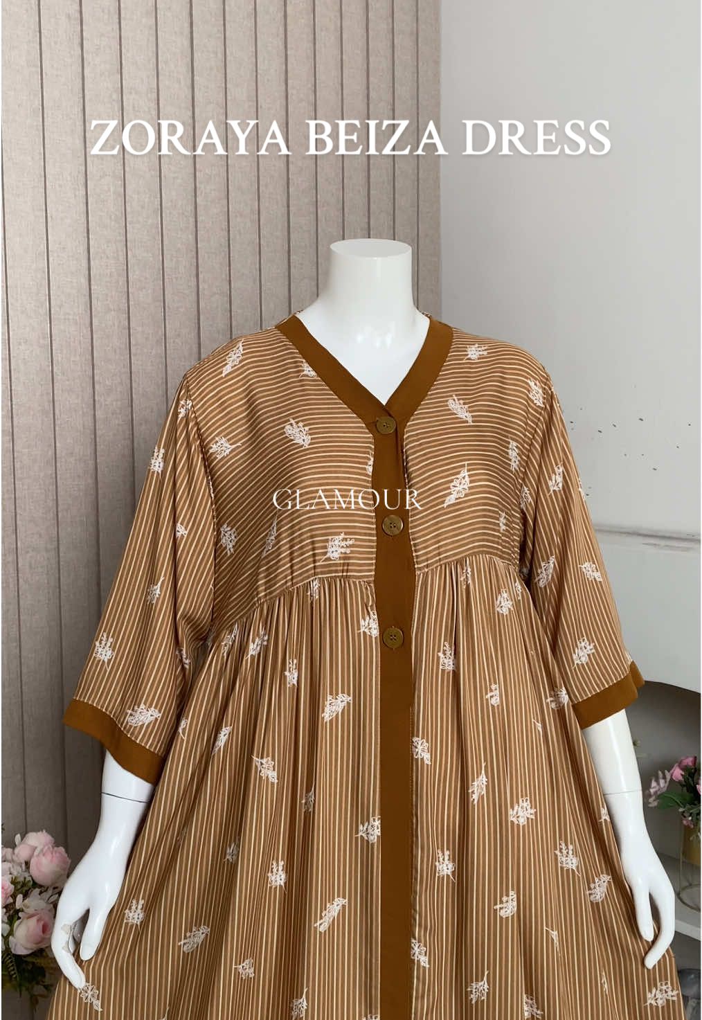 ZORAYA BEIZA DRESS😍❤️💕 #promo #zoraya #bumil #dress #dasterviral 